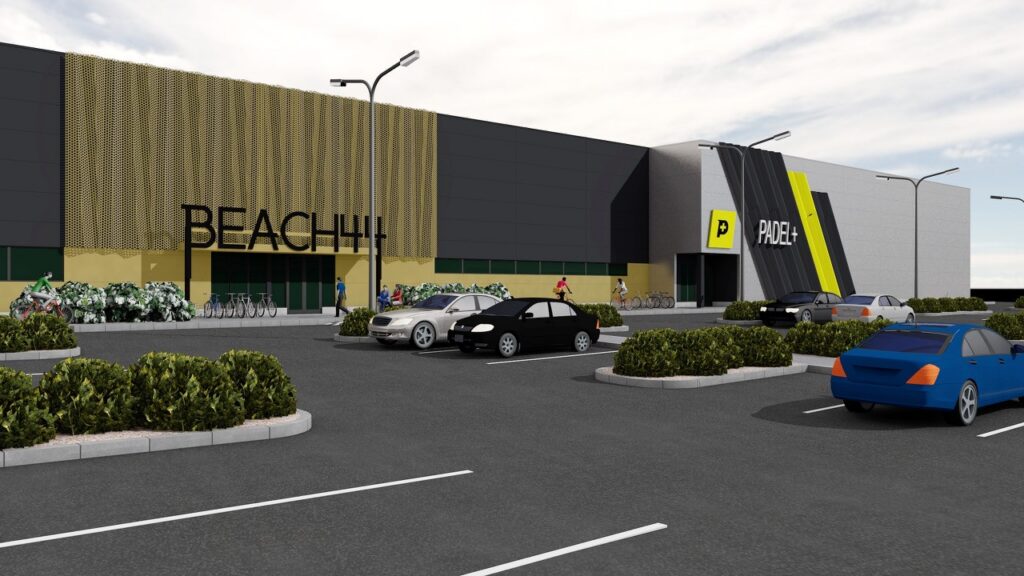 Padel+ ja Beach44 spordikeskuse ehitus